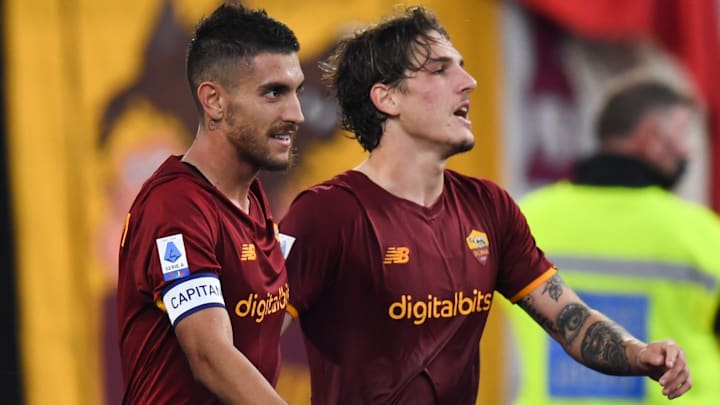 Lorenzo Pellegrini e Nicolò Zaniolo Lorenzo Pellegrini e Nicolò Zaniolo